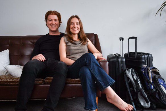 Tim Rawling and Ashleigh Gillman are looking forward to their trip to Japan early next year.