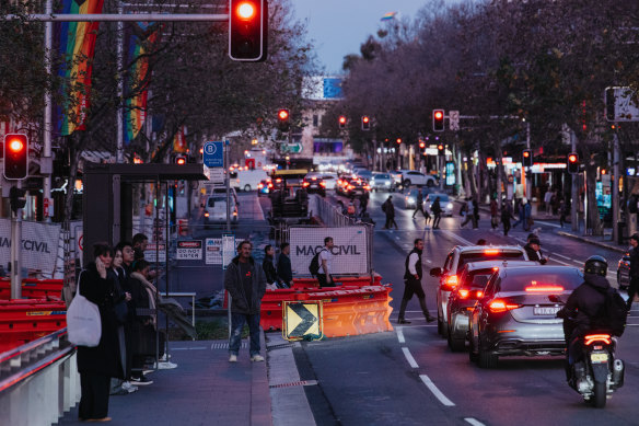 Anger at the construction of new bike lanes and the delayed Oxford and Foley has added to the woes of local business owners.