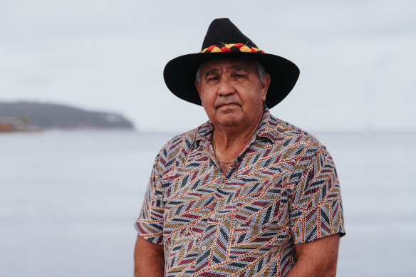 Walbanga Elder Uncle Bunja Smith defended his home but could not save the Mogo Aboriginal Land Council office.