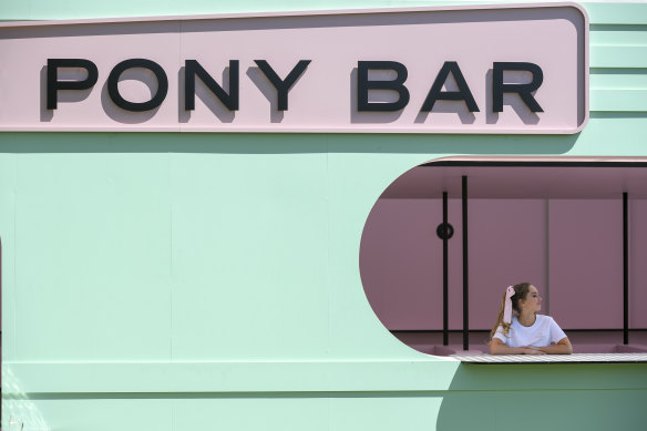 The Pony Bar, one of the entertainment options at this year's Melbourne Cup.