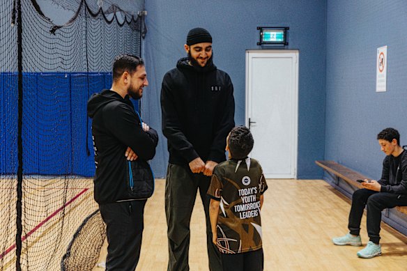 Omran says young boys’ energy can be redirected into positive action with the right guidance.