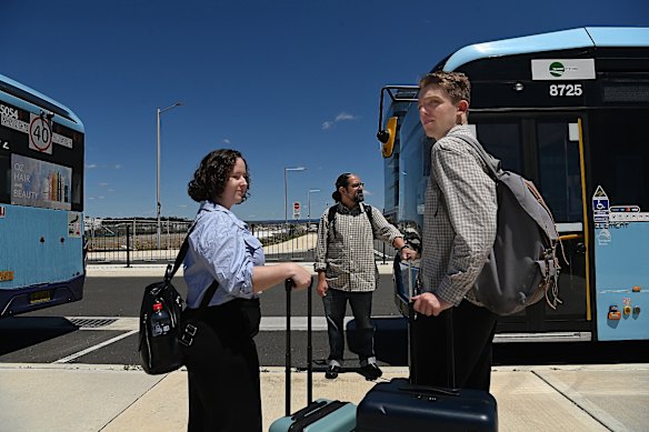 We made it – on time and ready to check in.