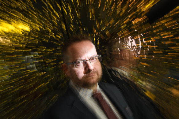 Professor Sean Cain says we are essentially tricking our bodies into thinking it is day when it is night.