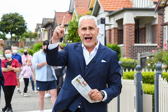 Sydney auctioneer Tom Panos said he had no registered bidders at the weekend.