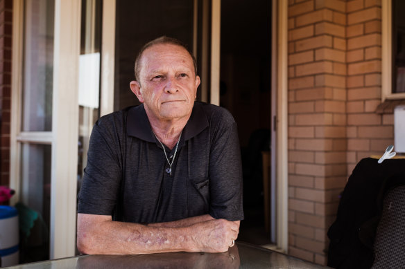 Gary Laing, 61, has been a Medibank Private customer for decades. 
