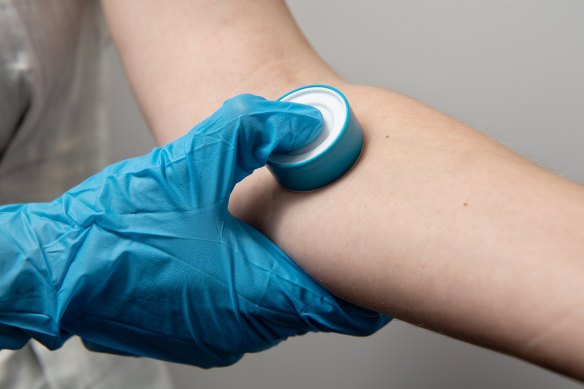 A University of Sydney team are trialling needle-free vaccine delivery patches.