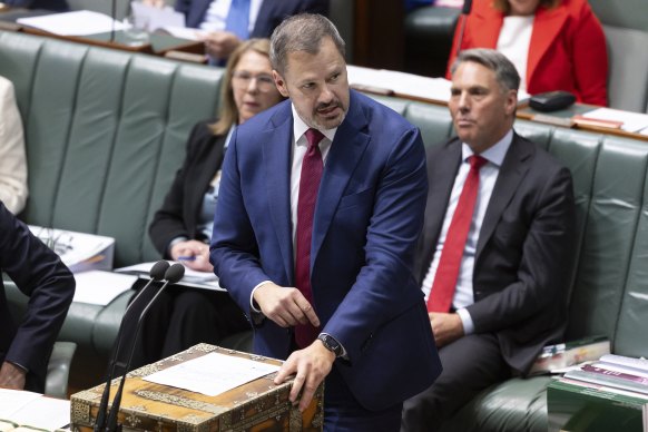 Industry and Science Minister Ed Husic is contemplating a new AI act.