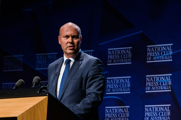 Federal Treasurer Josh Frydenberg.