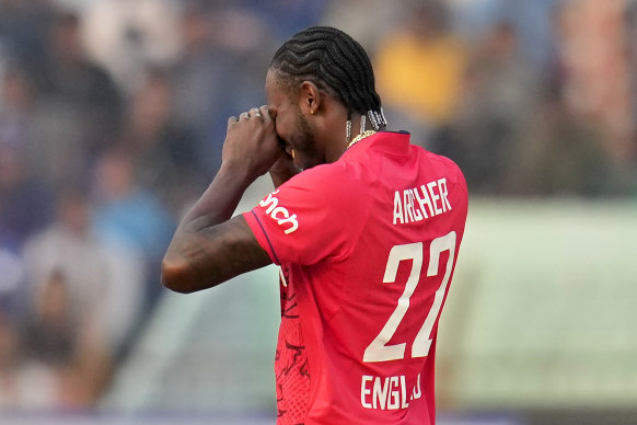Jofra Archer is also in doubt for England’s World Cup defence in October.