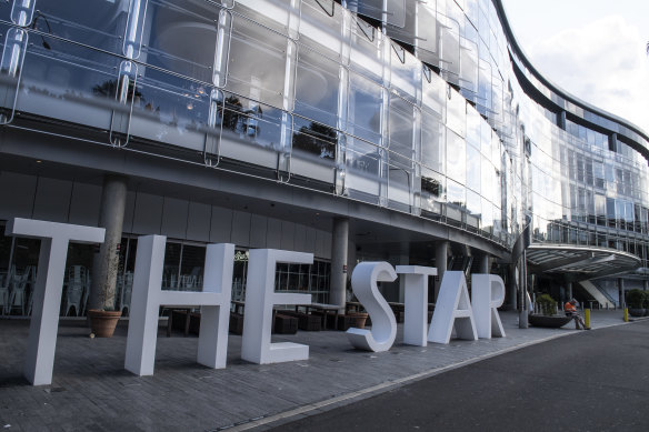 The Star casino in Sydney’s Pyrmont.  