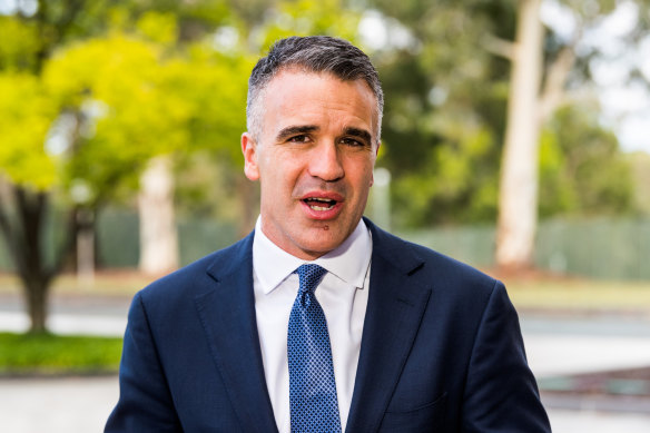 South Australian Premier Peter Malinauskas.