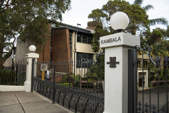 Kambala is one of the Anglican schools that is not controlled by the Sydney Diocese.
