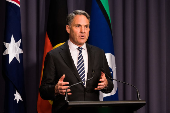 Defence Minister Richard Marles says Australia will drop the former government’s “chest beating” towards China.