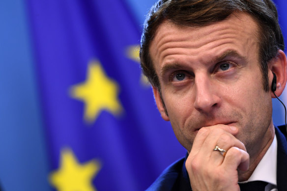 French President Emmanuel Macron hasn’t declared his candidacy, but is making moves that indicate he will run again in 2022.