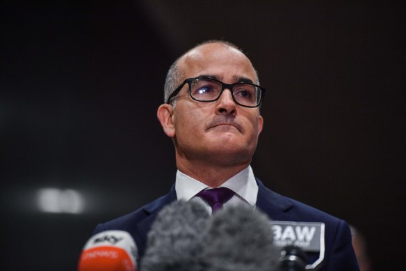 Victorian Acting Premier James Merlino says the only way out of COVID restrictions is to follow public health advice -- even if this requires heart wrenching decisions.