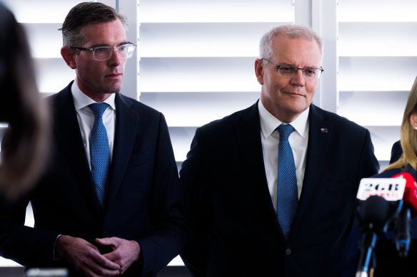 A review of the NSW Liberal Party’s election loss has blamed the Morrison government for damaging the party’s brand in the lead-up to the poll.