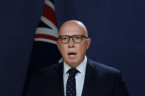 Opposition Leader Peter Dutton said he would have more to say about auditing Indigenous programs after the referendum. 