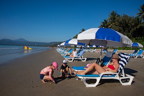 Four Mile Beach in Port Douglas.