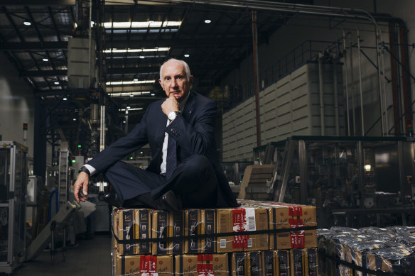 Australian coffee tzar and Vittoria boss Les Schirato in 2019.