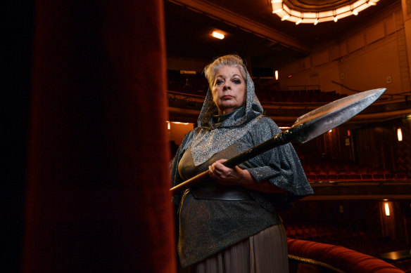 Opera singer Rosamund Illing is playing the lead Valkyrie in Melbourne Opera’s production of Die Walkure.