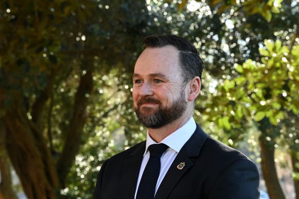 RSL NSW president Mick Bainbridge, pictured at the Domain in July.