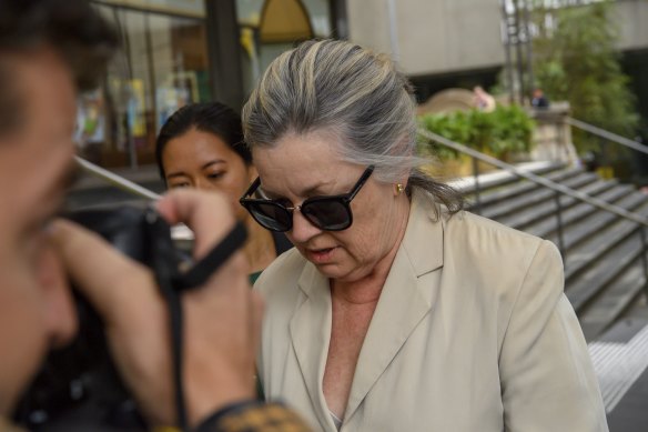 Mark O’Brien’s wife, Therese O’Brien plead guilty to charges of dealing with proceeds of crime.