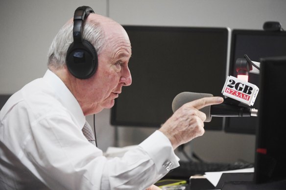 Once described as more powerful than the prime minister, the veteran radio broadcaster Alan Jones stands accused of indecently assaulting several young men.