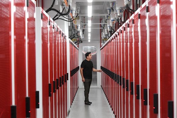 Australia’s data centre investment pipeline is estimated to be worth about $155 billion.