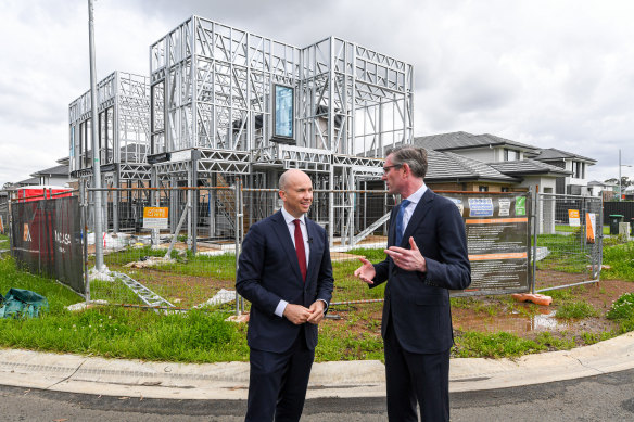 NSW Treasurer Matt Kean and Premier Dominic Perrottet say their stamp duty reforms will make housing more affordable for young people.