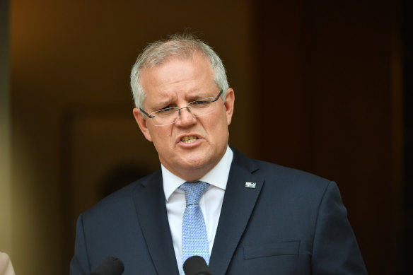 Prime Minister Scott Morrison.