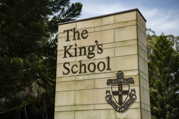 The King’s School has not declared the amount of JobKeeper it received, but saw its “other income”, which included JobKeeper, jump by $8.6 million in 2020.