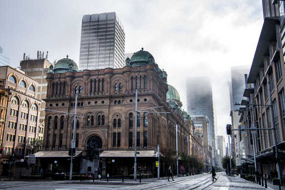 George Street was nearly empty on Tuesday, but the city is about to get busier.