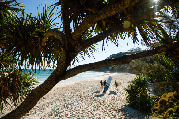 Byron Bay has been an in-demand sea-change spot.