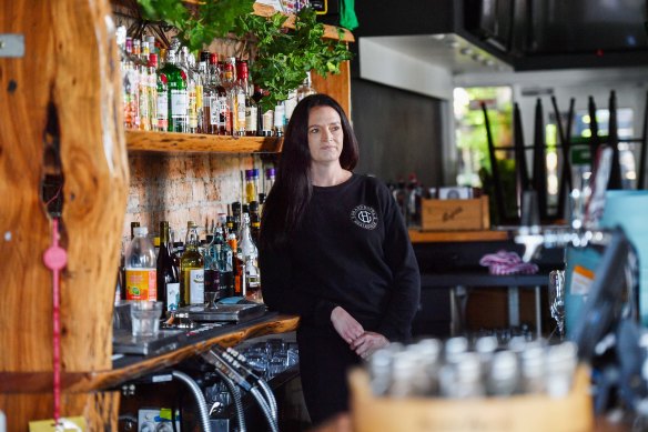 Lisa McKay, publican at Grand Hotel Healesville. “Even if I had the workers, I wouldn’t be opening yet.”