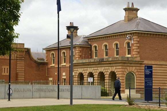 Commissioner Kevin Corcoran said he was very concerned about 400 prisoners at Goulburn Correctional Centre.