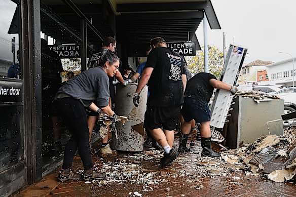 Taree’s recovery from record flooding will be a “long haul”.
