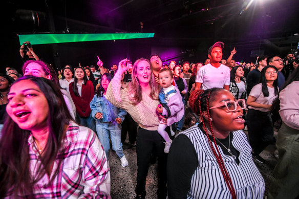 Planetshakers’ Good Friday service had more than a touch of MTV about it.