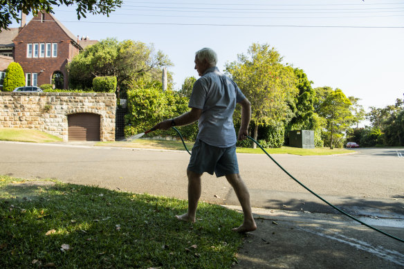 Sydneysiders are facing water restrictions until at least 2024. 