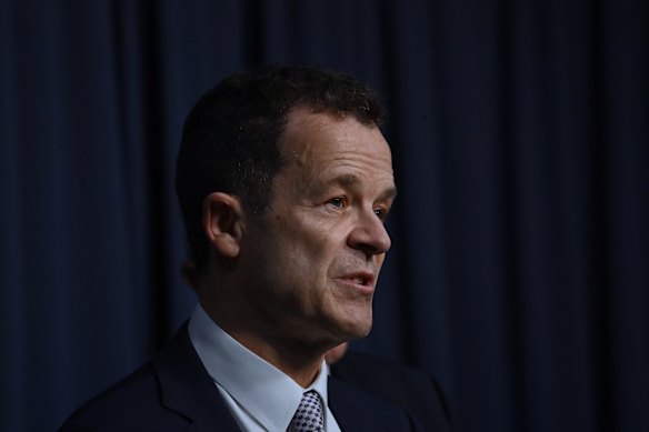 NSW Liberal leader Mark Speakman made the comments after question time on Wednesday.