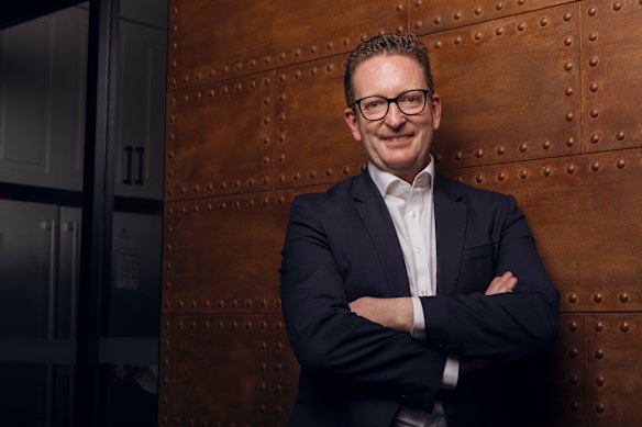 ARN Media chief executive Michael Stephenson pictured while he was chief sales officer of Nine Entertainment. 