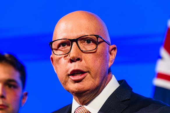 Former Liberal Party leader Peter Dutton.