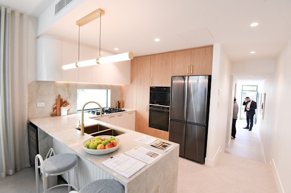 The turnkey nature of the property, which included a fully equipped kitchen with wine fridge, was a strong selling point.
