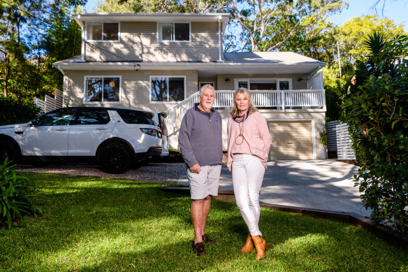Mel Painter and his wife Christine are selling their renovated home.