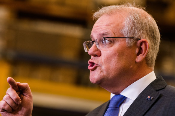 Prime Minister Scott Morrison.