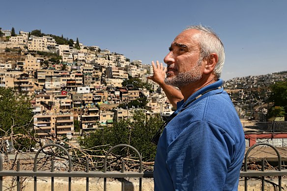 Melbourne-born Daniel Luria, executive director of Ateret Cohanim, works to facilitate the transfer of homes from Palestinians to Israelis in East Jerusalem.