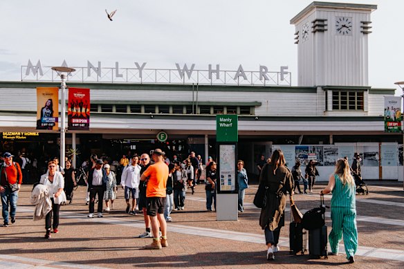 Taking a ferry from Manly Wharf can get you into the city in less than 20 minutes.