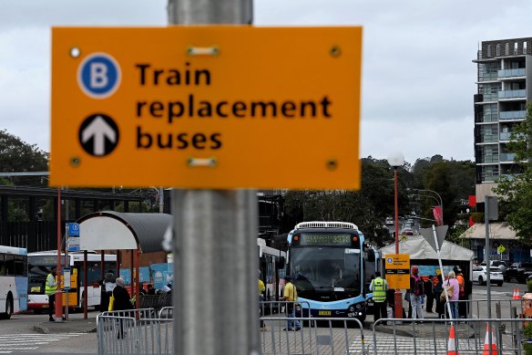 The rail line between Bankstown and Sydenham will be closed for a year from about July.