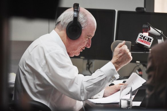 Radio presenter Alan Jones has accepted Nine's offer, with the takeover expected to be imminent. 