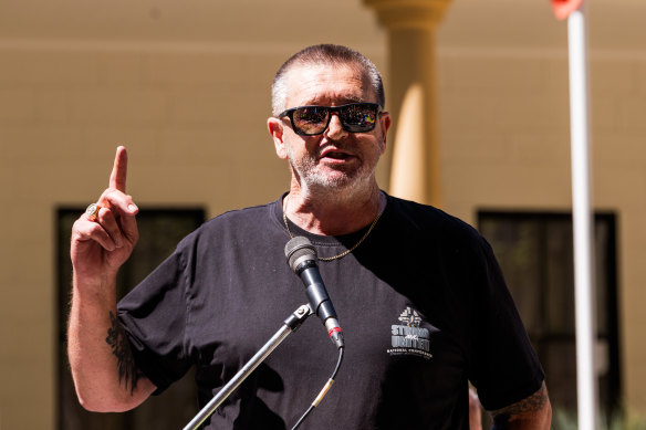 Former NSW CFMEU secretary Darren Greenfield.