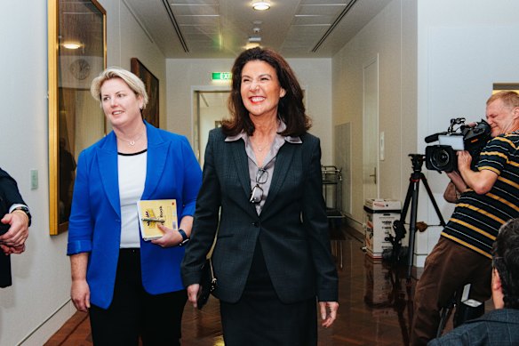 Backbencher Jane Hume can now speak her mind, which is “going to make for much more interesting Sunrise interviews.”